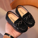 Mocassins en simili cuir “croco”