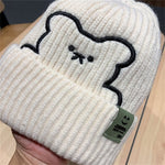 Bonnet bébé garçon ourson