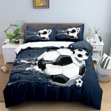 HOUSSE DE COUETTE ENFANT MOTIF BALLON DE FOOT