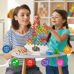 Jeu d’équilibre avec pièces à empiler pour garçon